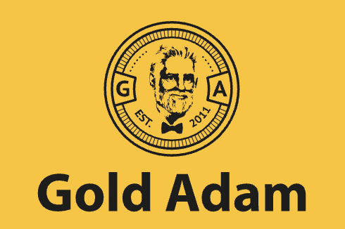 Gold Adam Logo